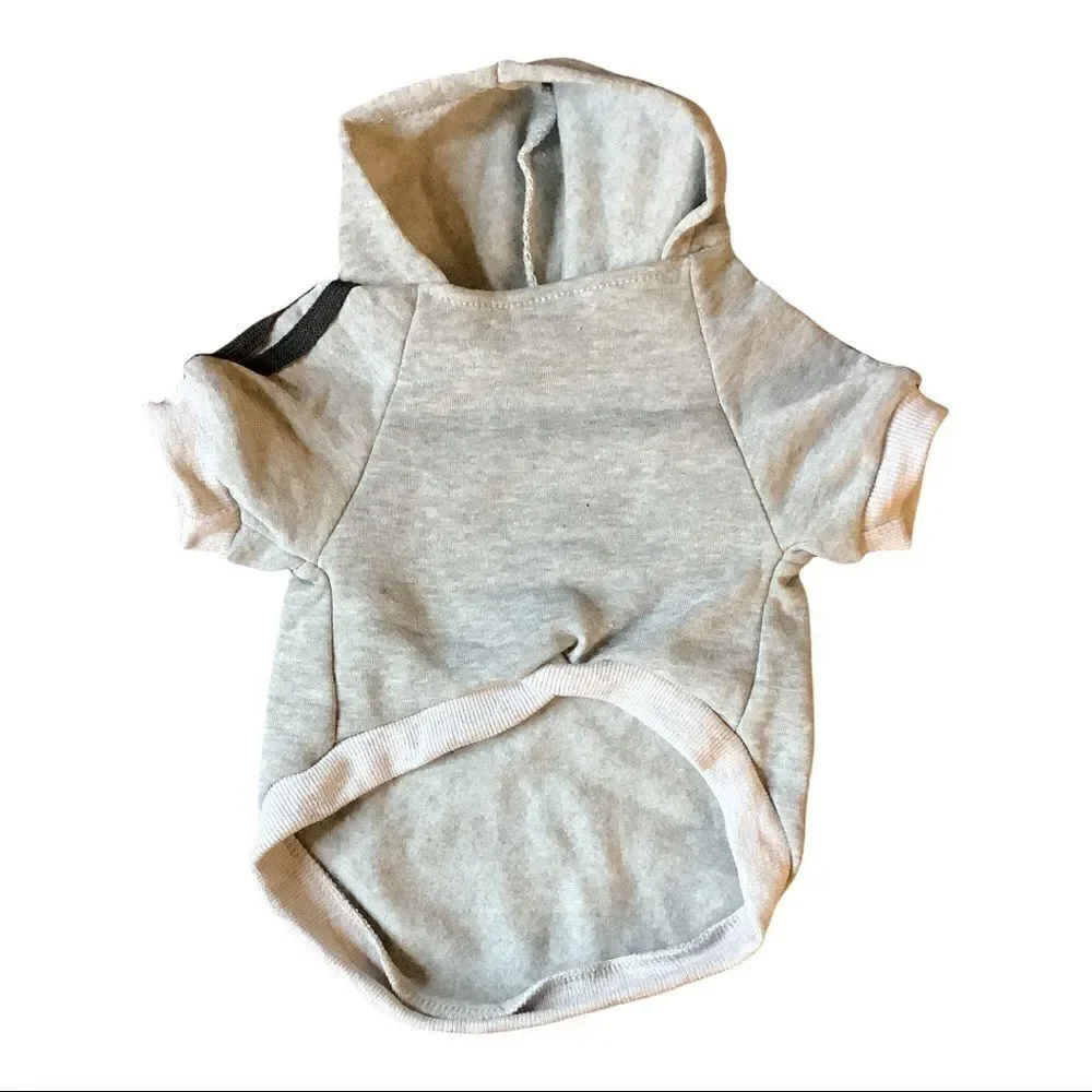 ADIDOG Gray Track Hoodie *NEW* - Picture 6 of 9